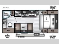 Salem Cruise Lite 171RBXL Floorplan