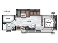 Salem Cruise Lite 263BHXL Floorplan Image