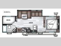 Salem Cruise Lite 263BHXL Floorplan