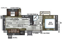 Flagstaff Super Lite 526RLWS Floorplan