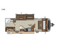 White Hawk 27RB Floorplan Image