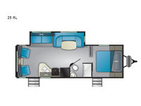 Trail Runner 25RL Floorplan