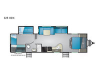 Trail Runner 325ODK Floorplan Image