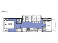 Sunseeker LE 2850SLE Ford Floorplan Image
