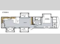 Cardinal Luxury 3750BKX Floorplan