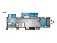 Wilderness 3250BS Floorplan