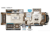 Solitude 310GK Floorplan Image