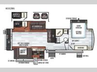 Rockwood Signature Ultra Lite 8332BS Floorplan