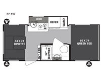 R Pod RP-190 Floorplan Image