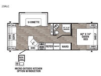 Puma XLE Lite 25RLC Floorplan Image