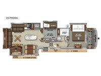 Eagle 357MDOK Floorplan Image