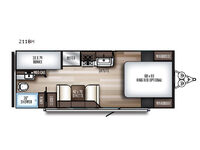 SolAire Ultra Lite 211BH Floorplan