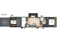 Vengeance Rogue 311A13 Floorplan