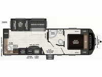 Sprinter Campfire Edition 26RK Floorplan Image
