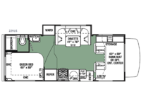 Forester 2291S Ford Floorplan Image