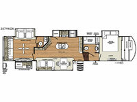 Sierra 387MKOK Floorplan
