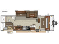 Jay Flight SLX 8 284BHS Floorplan