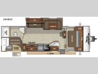 Jay Flight SLX 8 284BHS Floorplan
