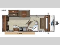 Jay Flight 28RLS Floorplan