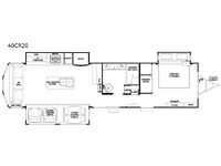 Cedar Creek Cottage Limited Edition 40CR20 Floorplan