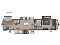 Montana High Country 364BH Floorplan Image