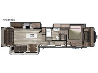 Mesa Ridge MF384RLS Floorplan Image