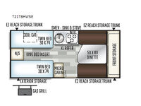 Flagstaff SE T21TBHWSE Floorplan Image