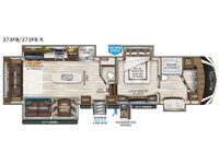 Solitude 373FB Floorplan Image