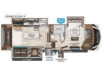 Solitude 310GK Floorplan Image