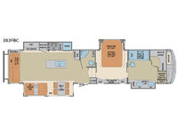 Columbus Compass 383FBC Floorplan