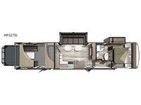 Highlander HF327G Floorplan Image