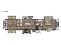 Durango Gold G381REF Floorplan Image