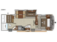 Eagle HTX 26BHX Floorplan Image