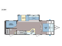 Coleman Lantern 263BH Floorplan