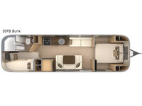 Flying Cloud 30FB Bunk Floorplan