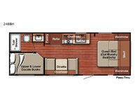 Kingsport Ultra Lite 248BH Floorplan