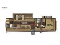 Glacier Peak Mountain Series F28RKS Floorplan Image