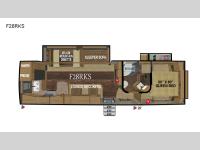 Glacier Peak Mountain Series F28RKS Floorplan