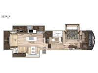 Pinecrest 335RLP Floorplan