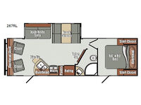 Kingsport Ranch 267RL Floorplan