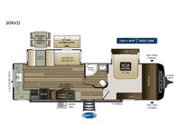 Cougar 30RKD Floorplan Image