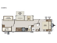 Bullet 331BHS Floorplan