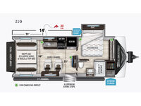Momentum G-Class 21G Floorplan Image