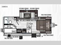 Flagstaff Micro Lite 25BRDS Floorplan