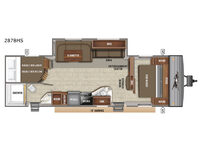Jay Flight SLX 8 287BHS Floorplan