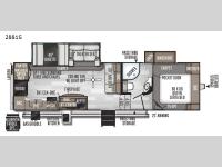 Rockwood Ultra Lite 2881S Floorplan