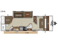 Jay Feather 27BHB Floorplan Image