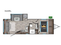 Sunset Trail SS259RL Floorplan