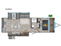 Sunset Trail SS285CK Floorplan