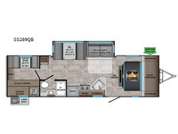 Sunset Trail SS289QB Floorplan